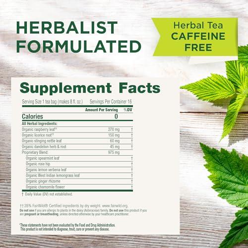 Traditional Medicinals Traditional Medicinals Tea, Organic Healthy Cycle, Supports Healthy Menstrual Cycles, 16 Tea Bags