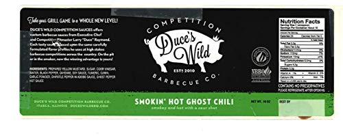 Duce's Wild BBQ Duce's Wild Smokin' Hot Ghost Chili Mustard BBQ Sauce
