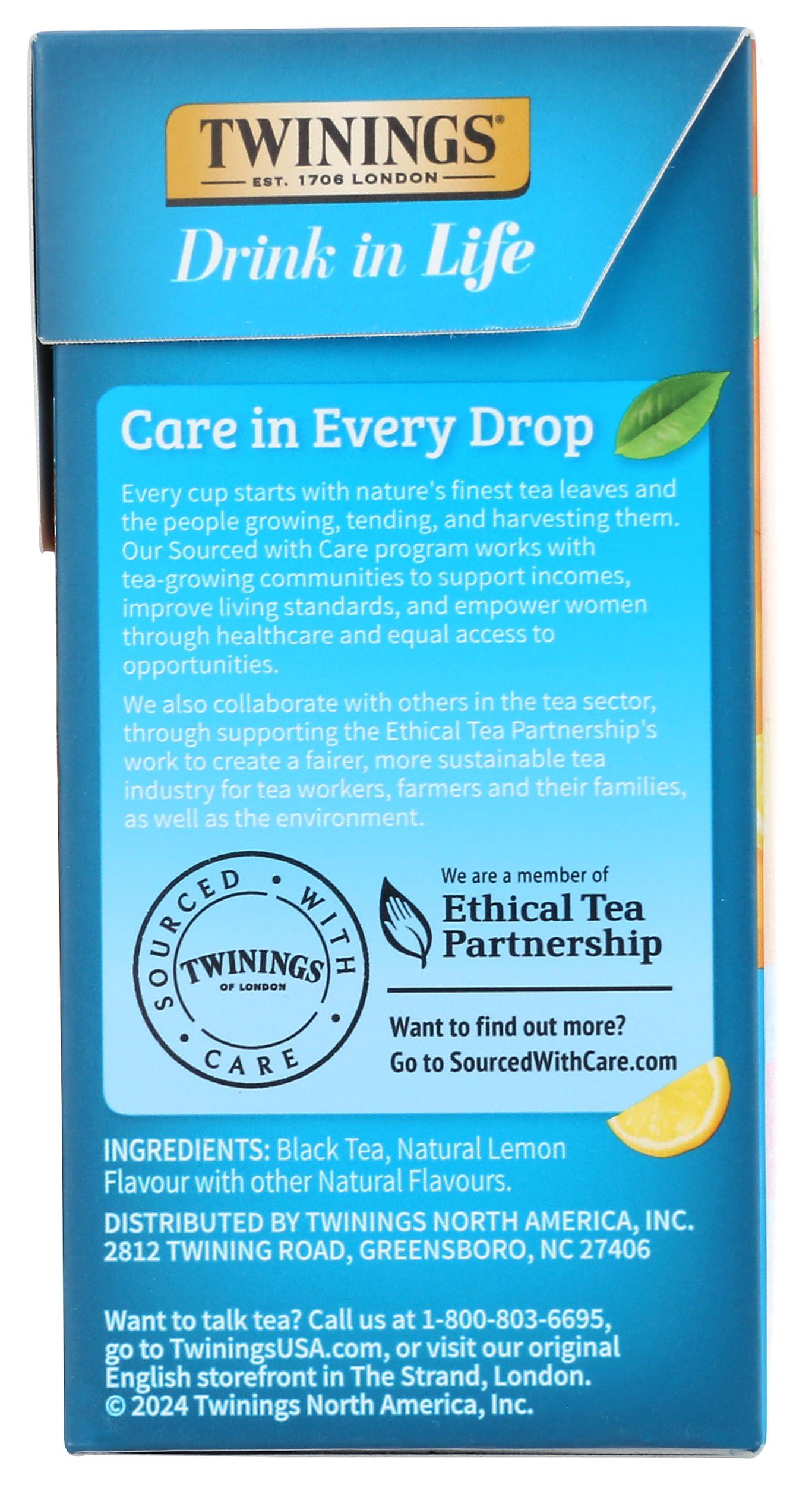 Twinings Twinings Lemon Iced Tea Bags, 72 CT
