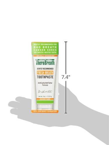 TheraBreath Dr. Katz TheraBreath Oxygenating Toothpaste, Fresh Breath, 4 Ounce