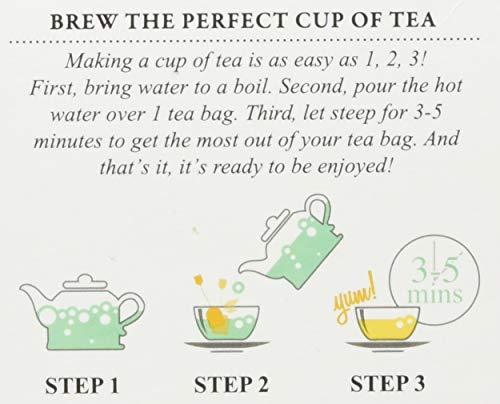 Tadin Tea TADIN TEA TEA BAG MANZANILLA CON MIEL,24 Count (Pack of 6)