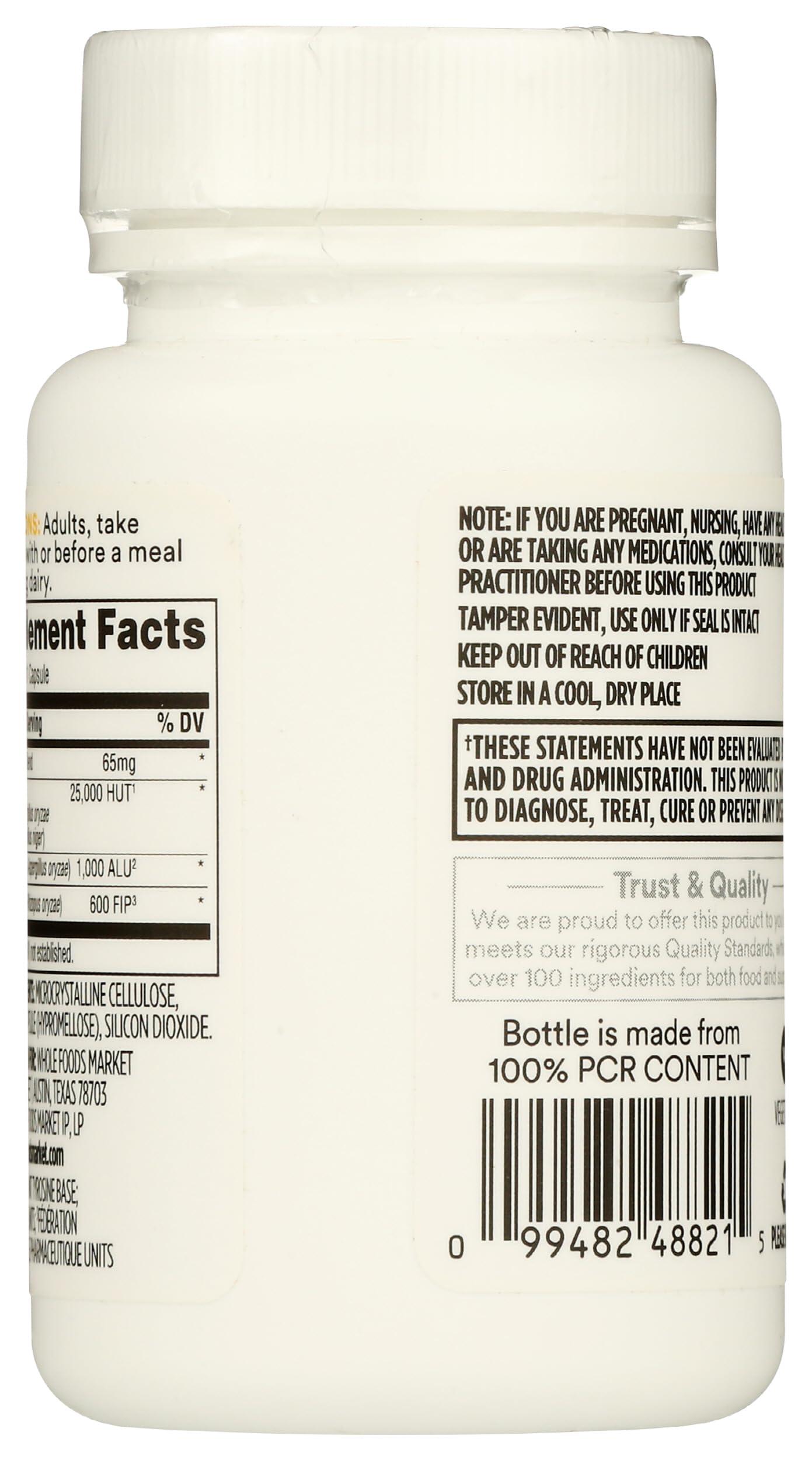 365 by Whole Foods Market 365 by Whole Foods Market, Dairy Digestive Enzymes, 60 Count