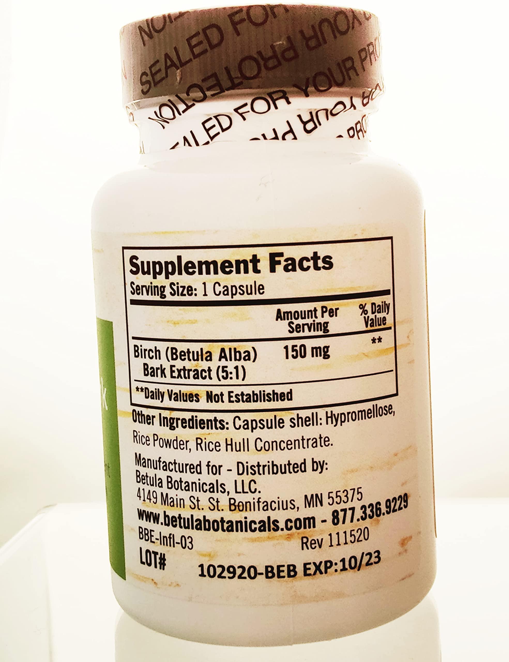 Betula Botanicals Betula Botanicals Birch Bark Betulin Extract