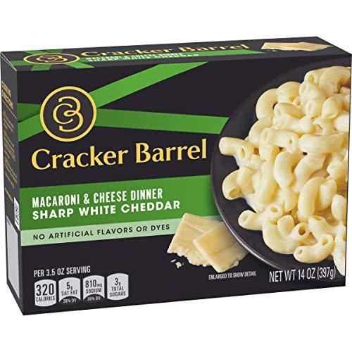 Cracker Barrel Cracker Barrel Sharp White Cheddar Macaroni & Cheese Dinner, 14 oz Box