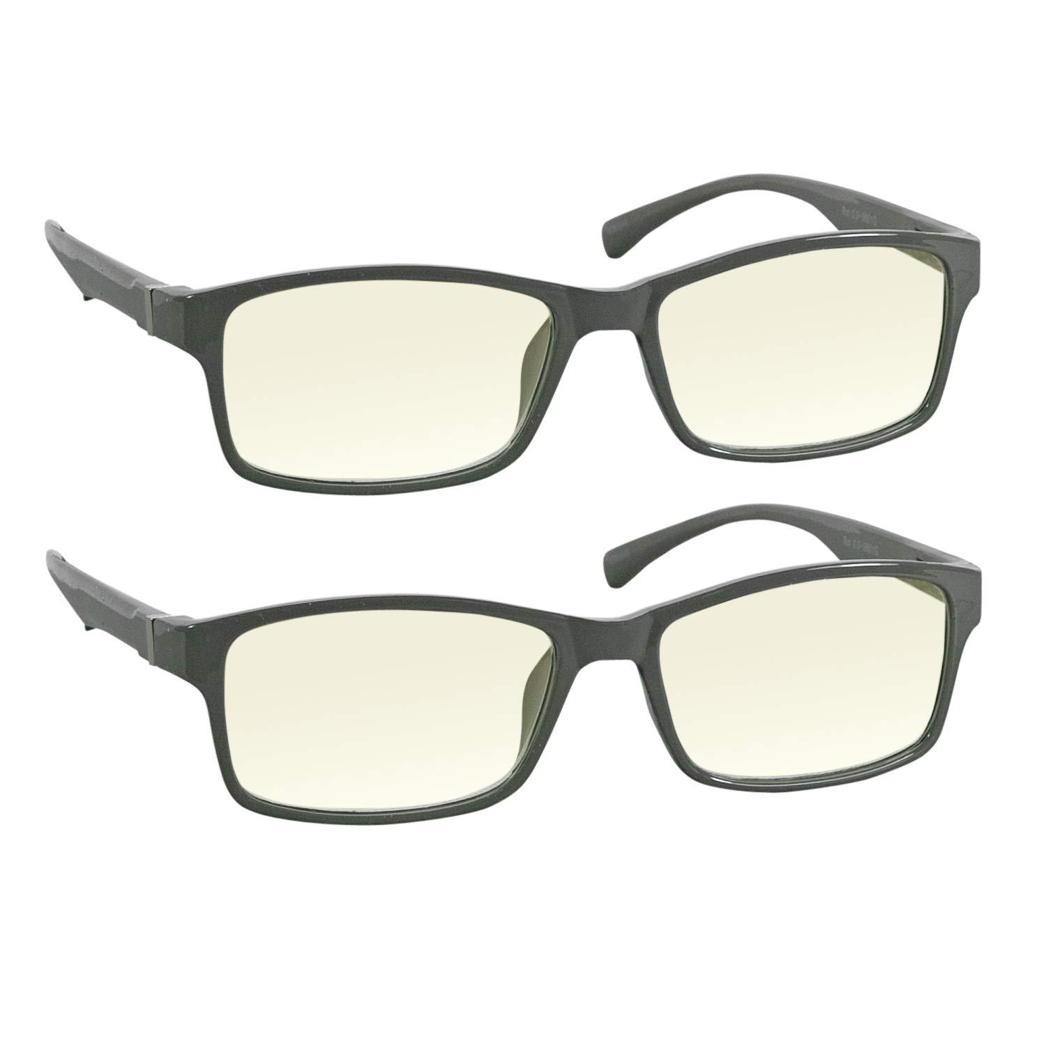TruVision Readers TruVision Readers Computer Reading Glasses 9601HP-2-GRAY-050