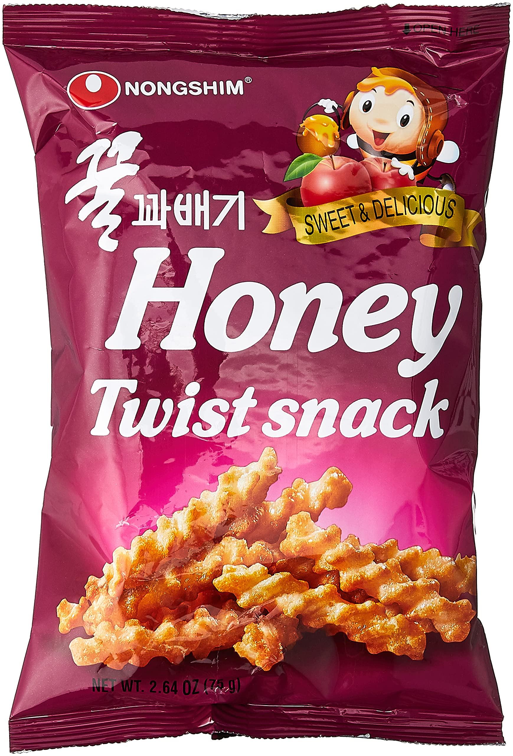 Nong Shim Nong Shim Snack Honey Twist, 2.64 oz