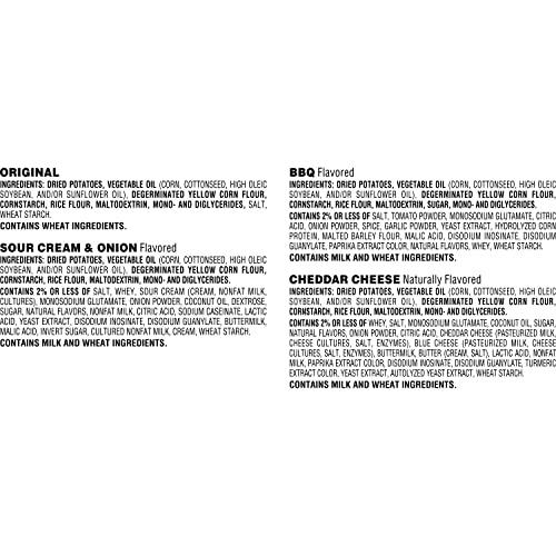 Pringles Pringles Potato Crisps Chips, Lunch Snacks, Office and Kids Snacks, Grab and Go Snack Packs, Variety Pack, 20.6oz Box (15 Cans)