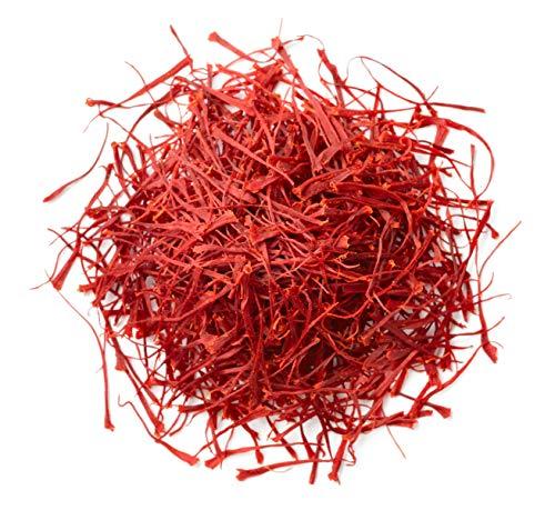 Vanilla Bean Kings Premium Saffron Threads, Pure All Red Saffron Spice | Super Negin Grade | For Culinary Use Such as Tea, Paella, Golden Milk, Rice, & Risotto (5 Grams)