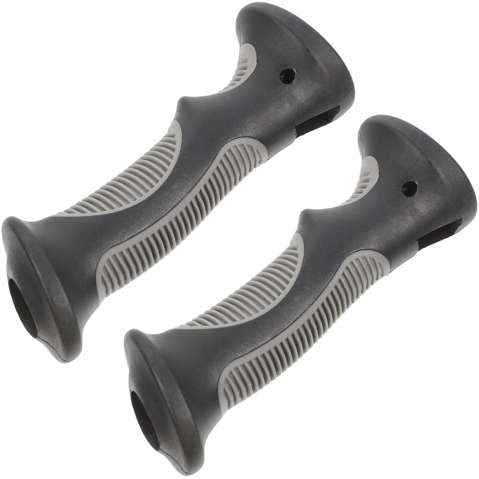 BESPORTBLE BESPORTBLE Trekking Pole Tips Replacement 2pcs Plastic Feet Hiking Pole Protectors Feet Walking Sticks Shock Absorbing Handle for Walking Sticks Tips Accessories