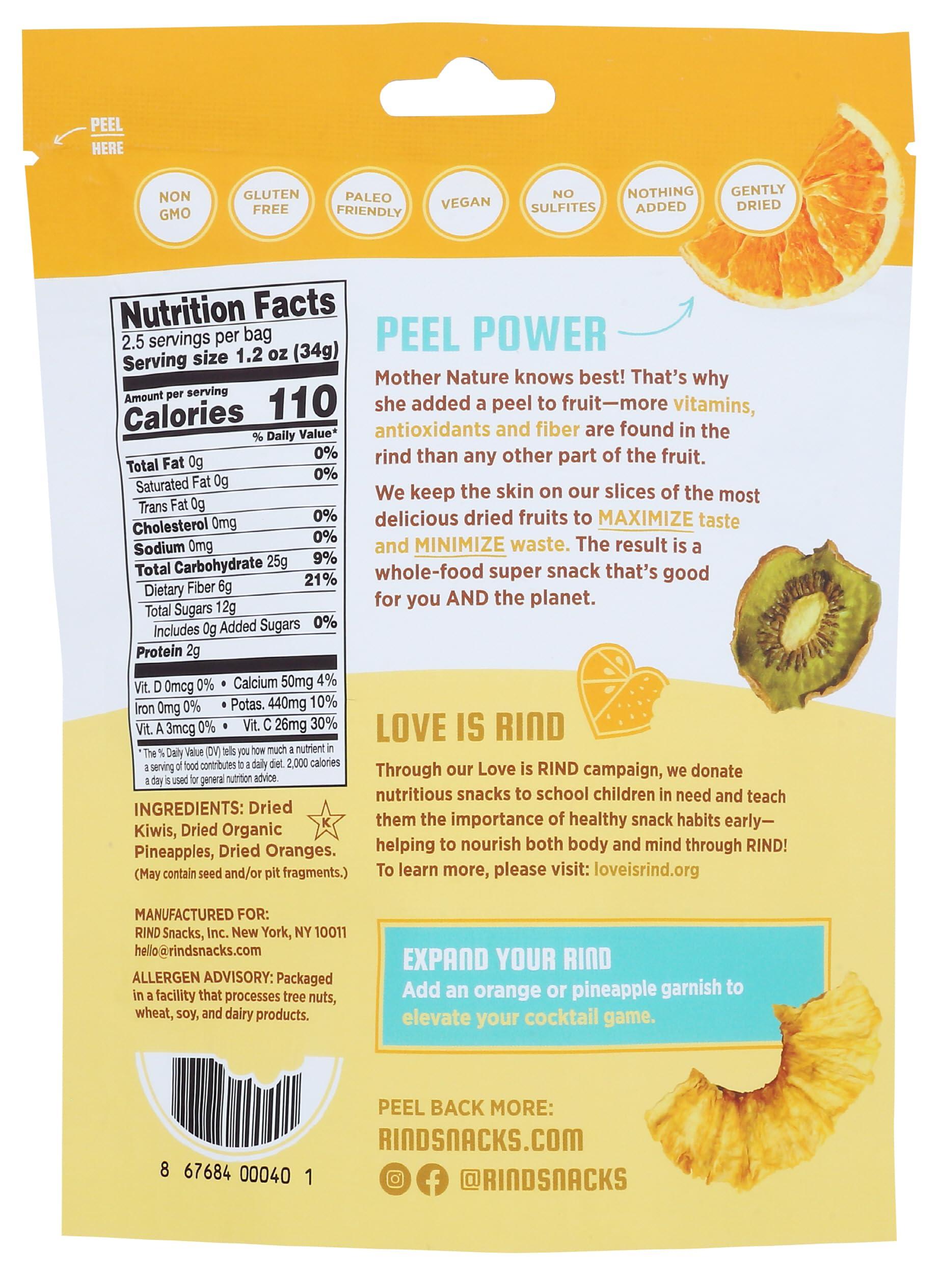 RIND RIND Dried Tropical Fruit Blend, 3 OZ