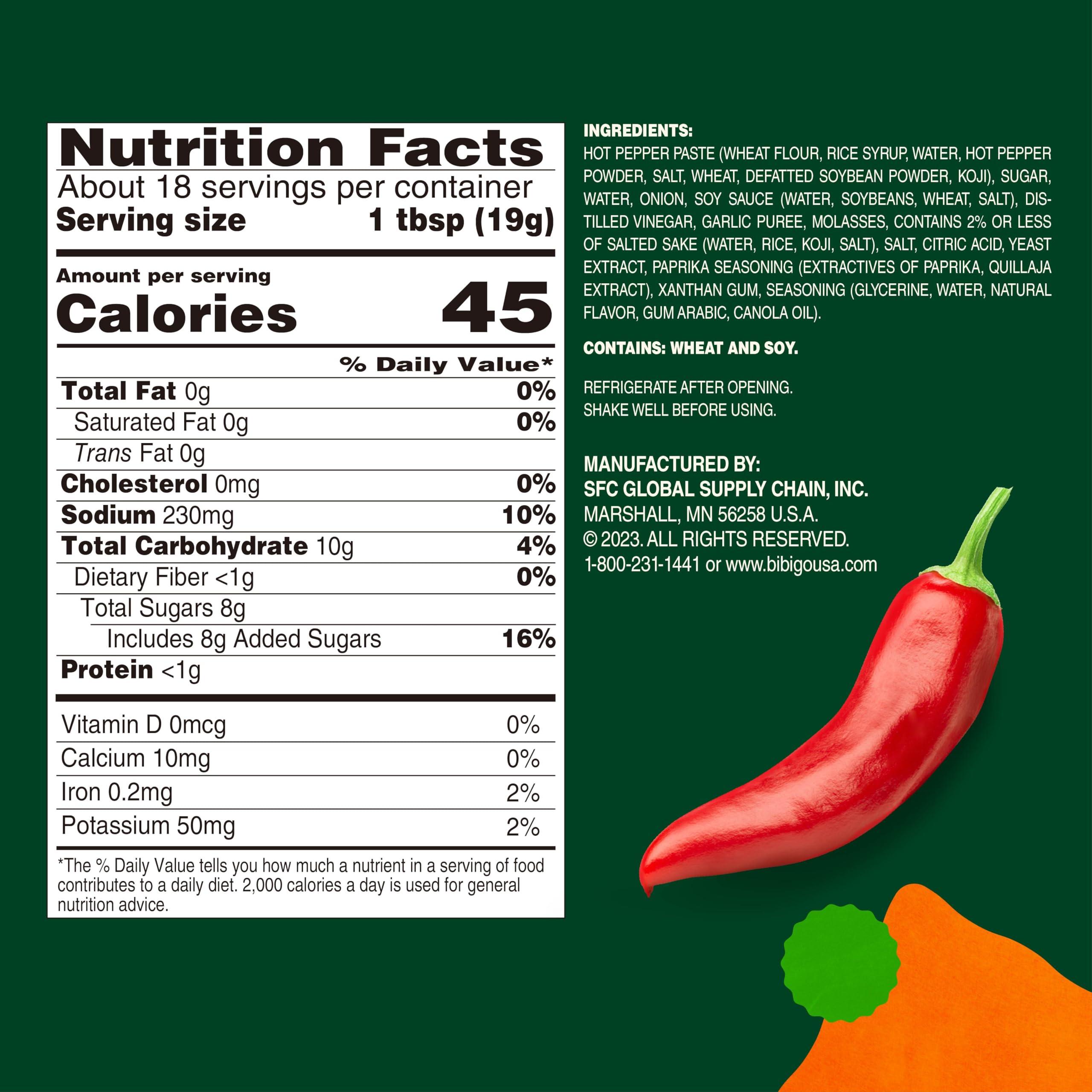 bibigo bibigo Korean Sauce, Gochujang Hot & Sweet 12.16oz 6ct