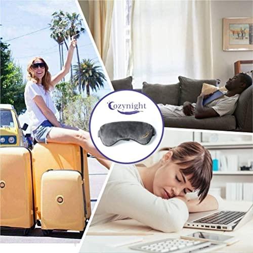 Cozynight Cozynight Weighted Lavender Eye Mask for Sleeping, Yoga, Dry Eyes, Headache, Migraine Relief - Great Relaxation Gifts for Mom, Dad, Women, Men - Aromatherapy Lavender Eye Pillow Gift