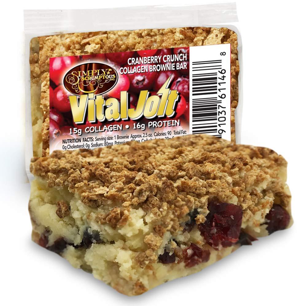 Simply Scrumptous, Inc. Simply Scrumptous High Protein Brownie Bar - VitalJolt