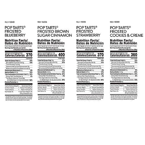 Pop-Tarts Pop-Tarts Toaster Pastries, Breakfast Foods, Kids Snacks, Variety Pack (5 Boxes, 60 Pop-Tarts)