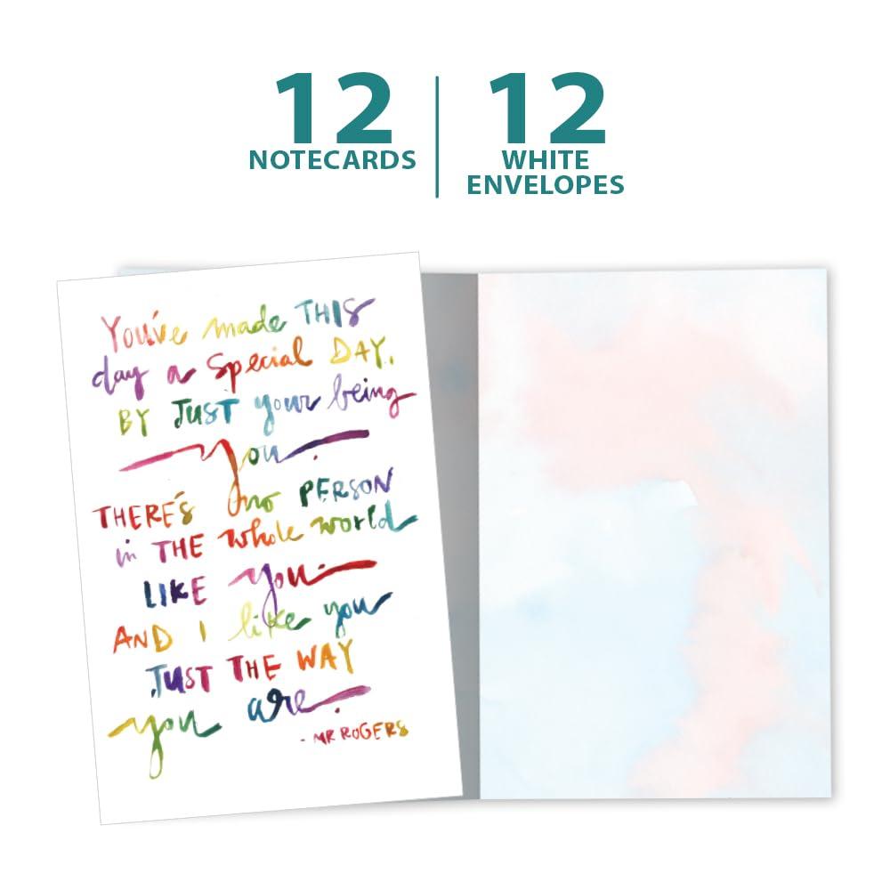 Tree-Free Greetings Tree-Free Greetings - All Occasion Cards - Artful Designs - 12 Cards + White Envelopes - Made in USA - 100% Recycled Paper - 4\"x6\" - Special Day (FS54547)