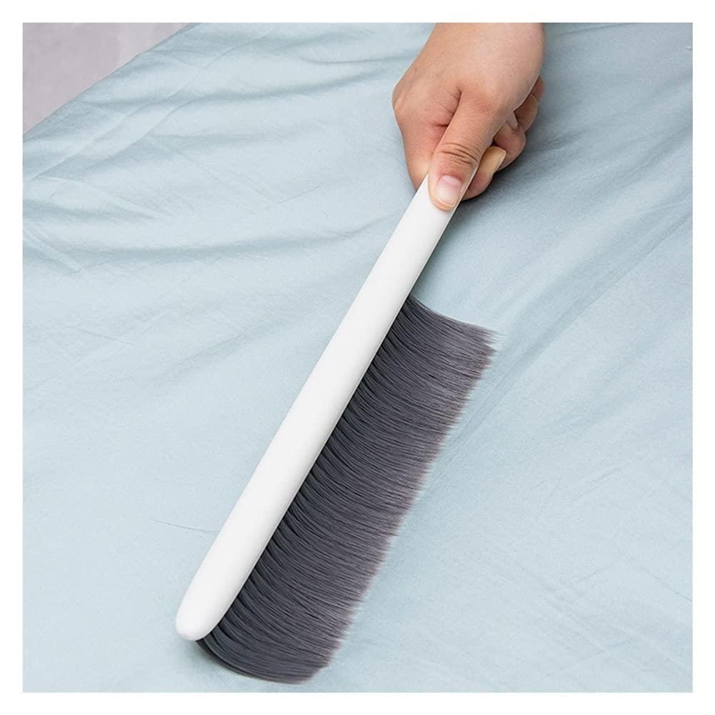 VALGRE Precipitator Bed Brush Dust Removal Brush Soft Cleaning Brush Hair Drafting Brush with Microfiber for Keyboard Home Hotel Bed Car Soft Clothes dust Catcher
