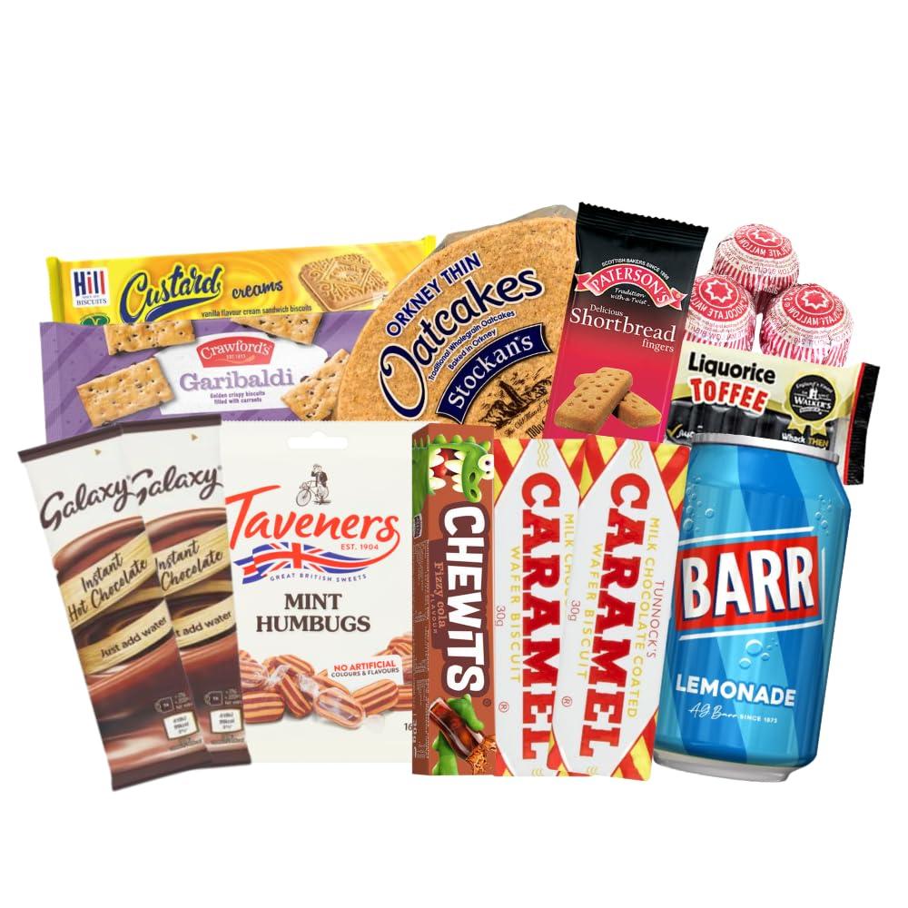 Lecsa Specialty Snacks British Snack Care Package - Variety Pack of Treats from UK - Snack Box for Kids and Adults - Gift Basket of Delicious Sweets by Lecsa Specialty Snacks (Products may vary due to availability - 15 Count)