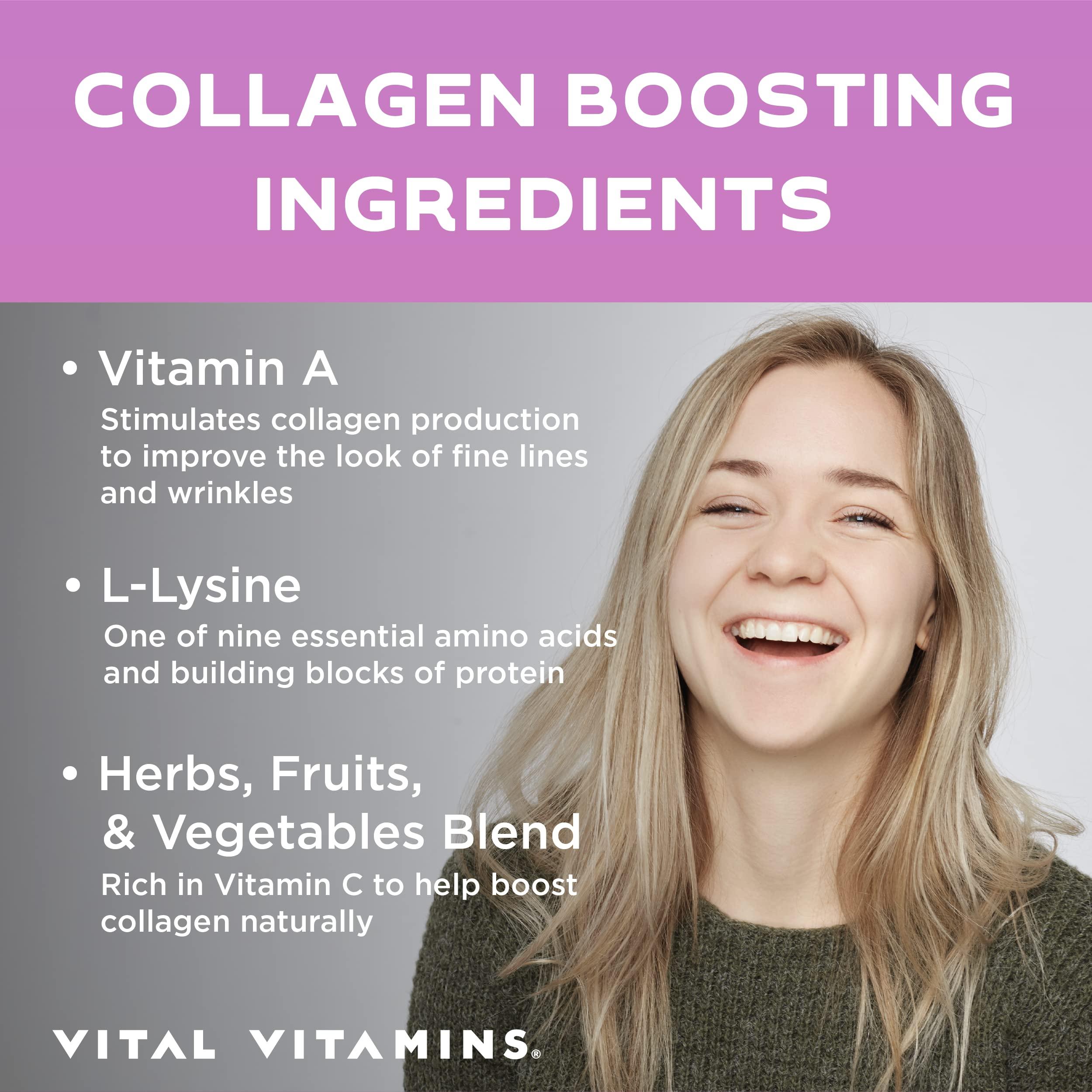 Vital Vitamins Vital Vitamins Multi Collagen Pills (150 ct) + Vegan Collagen Booster (60 ct)