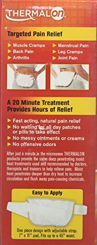 Thermalon Thermalon Microwave Activated Moist Heat Pain Relief Wrap, Multi-Purpose Pain Reliever