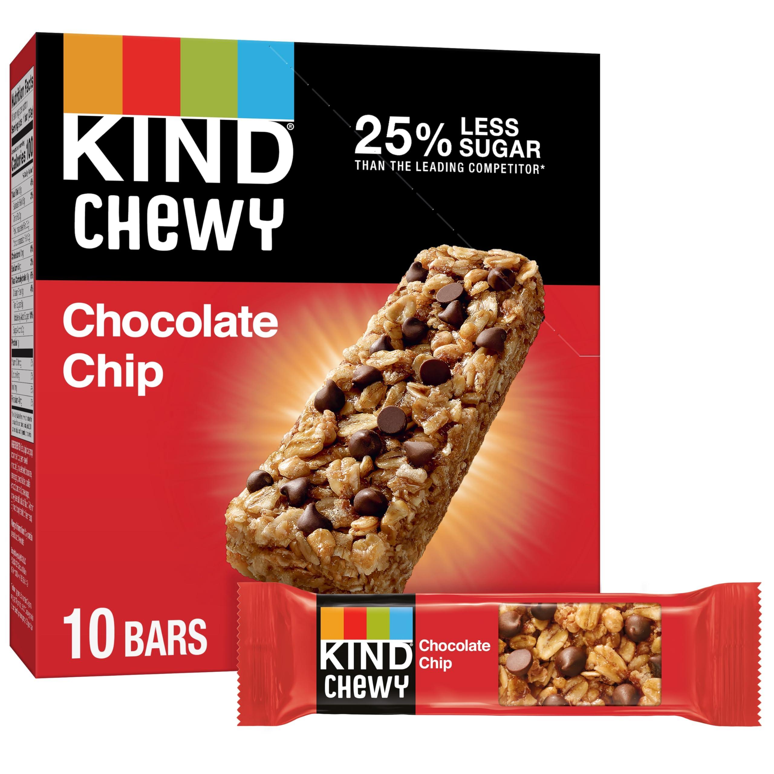 KIND KIND Kids Granola Chewy Bar, Chocolate Chip, 10 Count