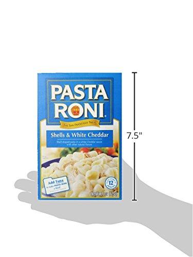 Rice-A-Roni Pasta Roni Shells & White Cheddar Mix 6.2 Fl Oz (Pack of 12)