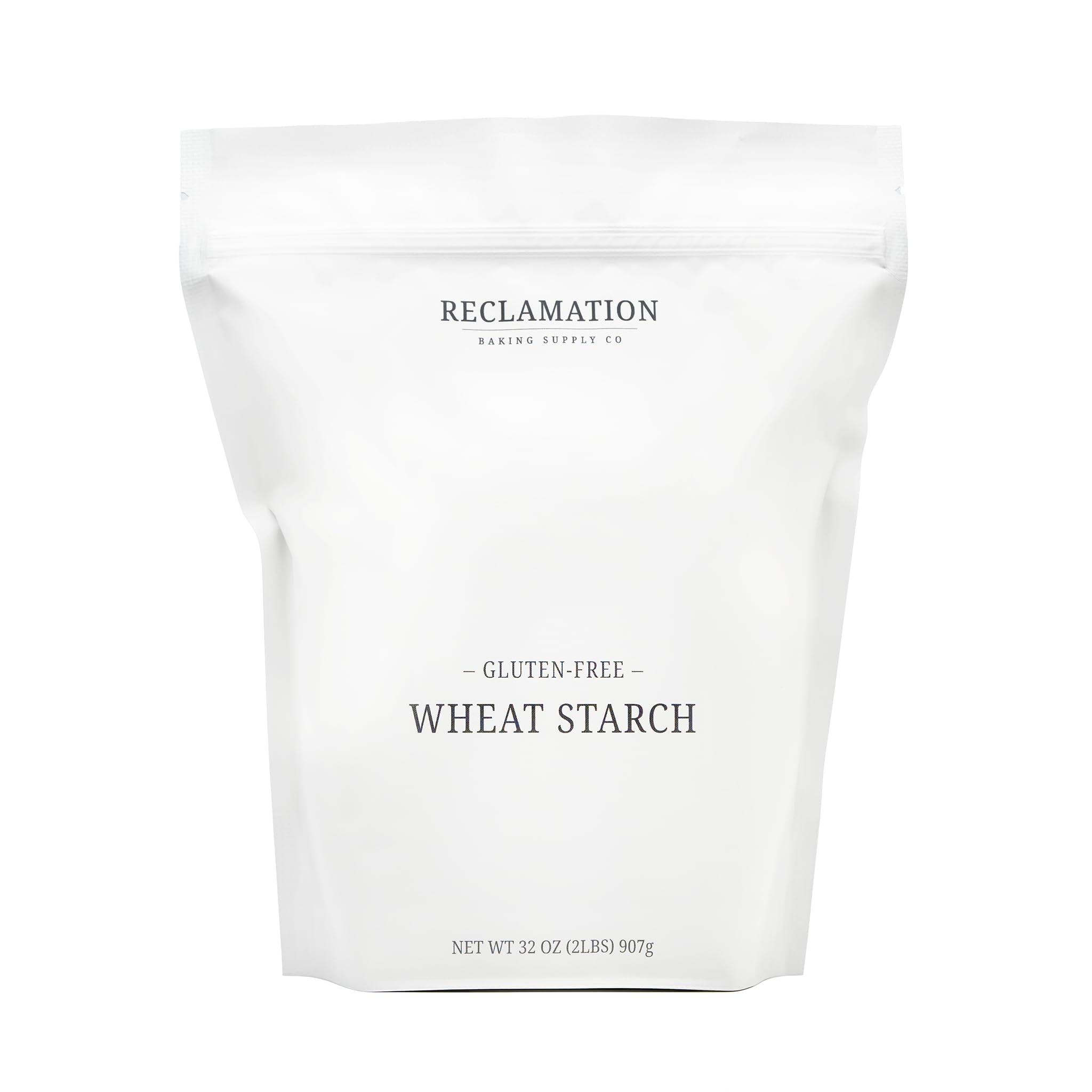Reclamation Baking Supply Co Gluten Free Wheat Starch, 2 lb, by Reclamation Baking Supply Co