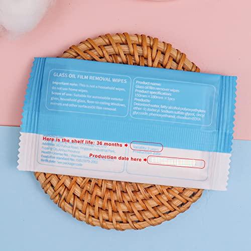 Hipruict Hipruict Car Cleaning Wipes, Set of 100 Individually Car Wipes, Fast Cleaning Car Leather Cleaner Wipes, Suitable for Car Window Glass, Floor Windows, Mirrors