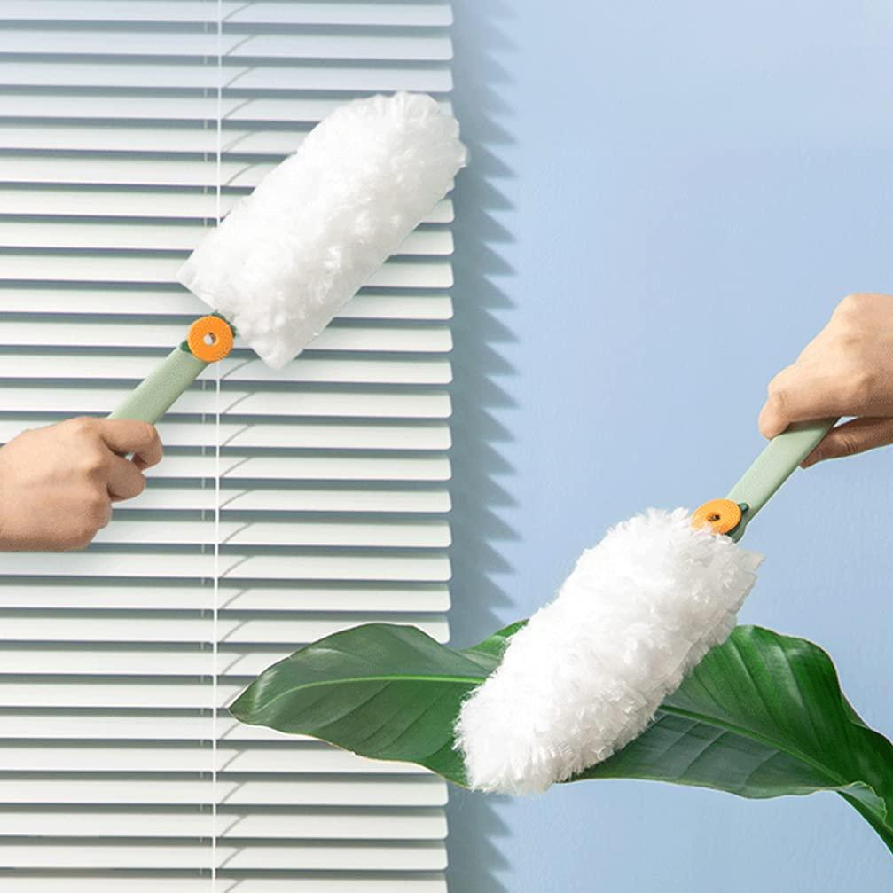 Veemoon Veemoon 1 Set Duster Table Brush Cleaning Dusting Brush Sofa Brush Cleaner Hand Dusting Tool Home Furniture Household Cleaning Tools Carbonate Manual to Rotate Bookshelf