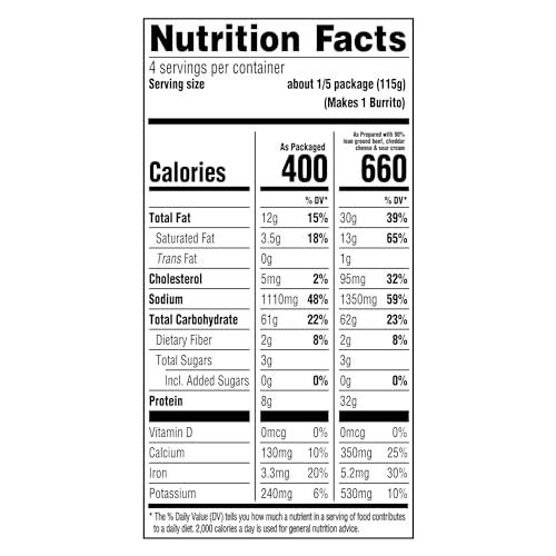 Taco Bell Taco Bell Queso-Burrito Cravings Kit, 21.5 oz Box