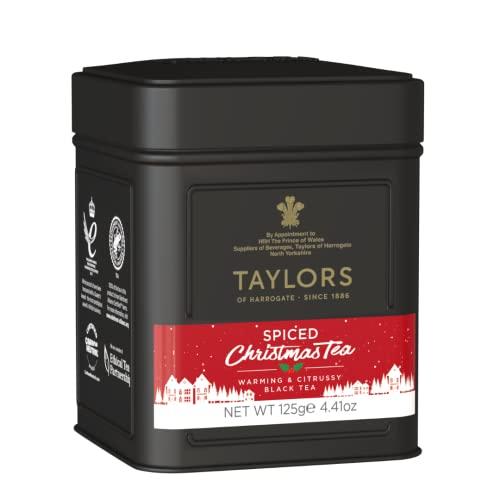 Taylors of Harrogate Taylors of Harrogate Spiced Christmas Loose Leaf, 4.41 Ounce Tin