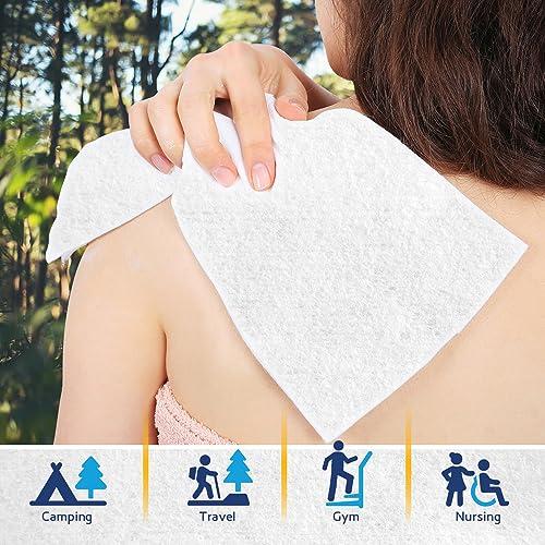 Dr. Fischer Dr. Fischer Rinse Free Bathing Wipes - Large Hygienic Cleansing Body Wipes for Adults - Disposable Shower Wipes. Bath Wipes for Adults. Convenient Travel Body Wipes.
