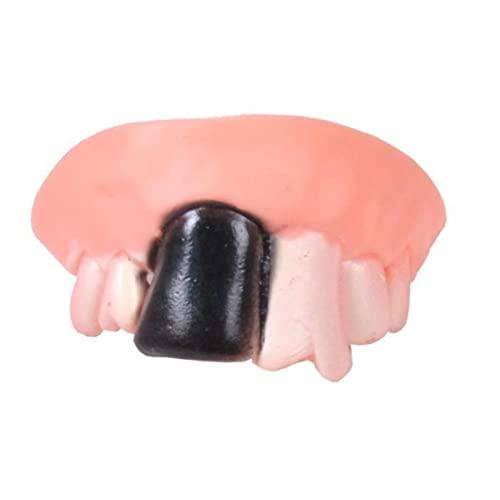 JZRH JZRH Dog False Teeth Rabbit Teeth Rabbit Vampire Buck Teeth Funny Weird Zombie Halloween Tiger Teeth Set Teeth Props