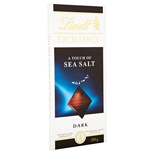 Lindt Original Lindt Excellence Dark with a Touch of Sea Salt Imported From The UK England