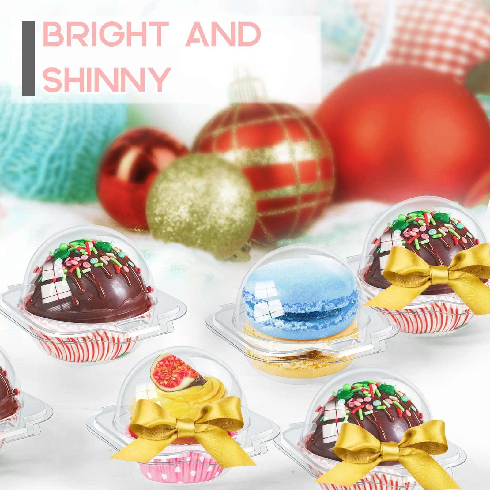 Vowcarol Hot Cocoa Bomb Packaging Boxes, Cocoa Bomb Boxes Spherical Hot Chocolate Bomb Holder 50 Pack