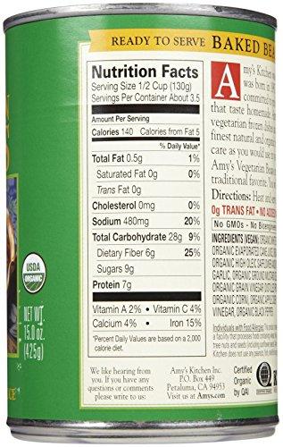 Amy's Amy's Organic Vegetarian Baked Beans - 15 oz