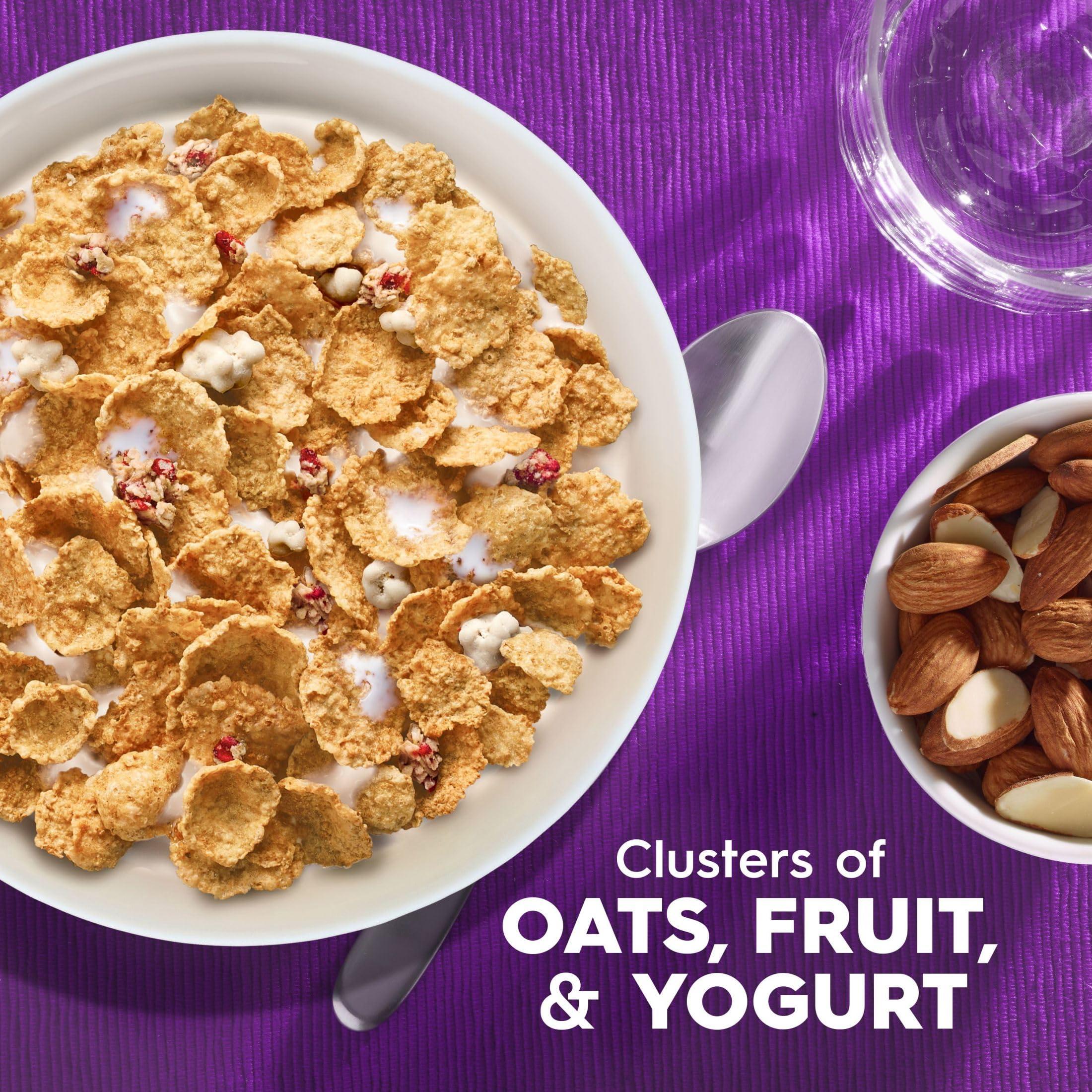 Special K Cereal Kellogg's Special K Breakfast Cereal, Family Breakfast, Fiber Cereal, Giant Size, Fruit and Yogurt, 22oz Box (1 Box)