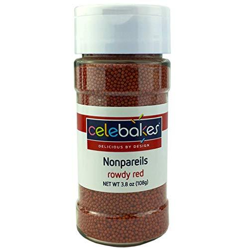 Celebakes Celebakes by CK Products Rowdy Red Nonpareils, 3.8 oz.