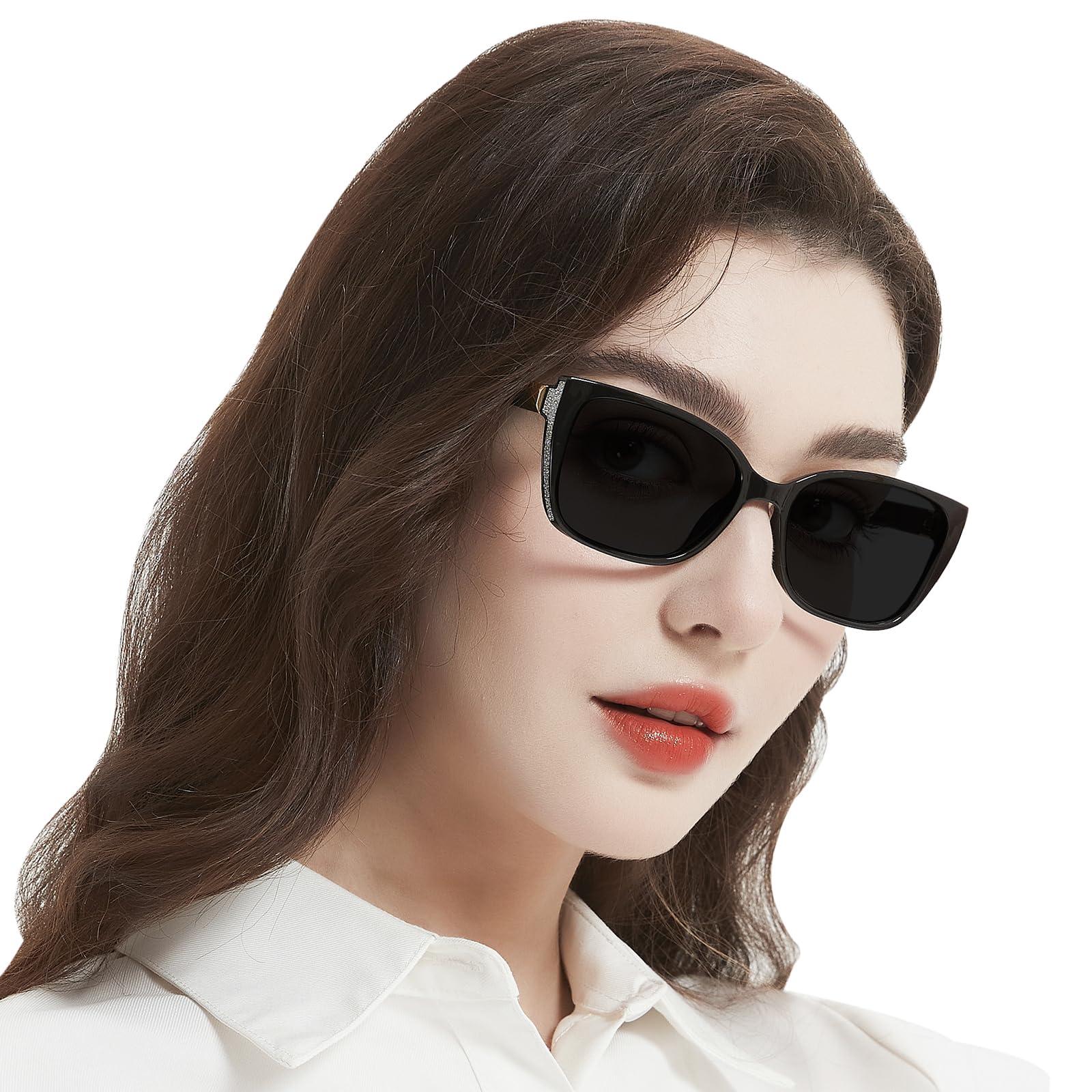 WEMOOTANTS WEMOOTANTS Large Sunglasses 1.25 for Reading Womens Black Sun Glasses Readers 1.0 125 1.5 1.75 2.0 2.25 2.5 2.75 3.0 3.5 4.0