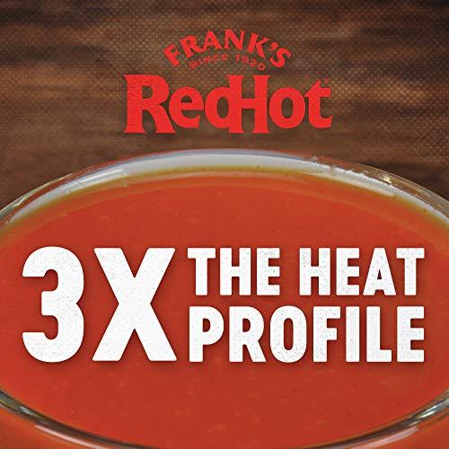 Frank's RedHot Frank's RedHot Xtra Hot Buffalo Wings Sauce, 1 gal - One Gallon Jug of Extra Hot Buffalo Wings Hot Sauce with 3x the Heat for Spicy Apps, Snacks, Sides and More