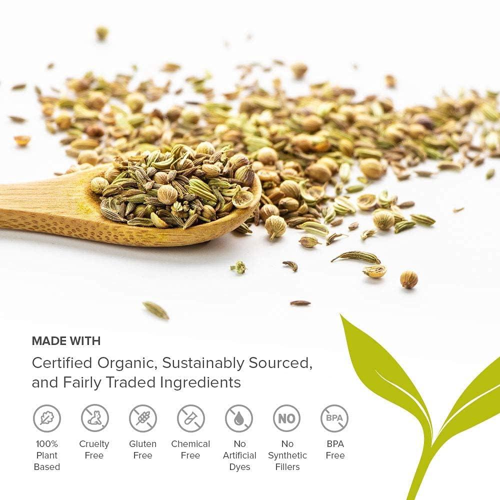 Banyan Botanicals Banyan Botanicals CCF Tea (Cumin, Coriander, Fennel) Organic Digestion Tea Traditional Ayurvedic Detox Tea For Supporting Digestion & Gentle Cleansing 3.5 oz Non-GMO Sustainably Sourced Vegan