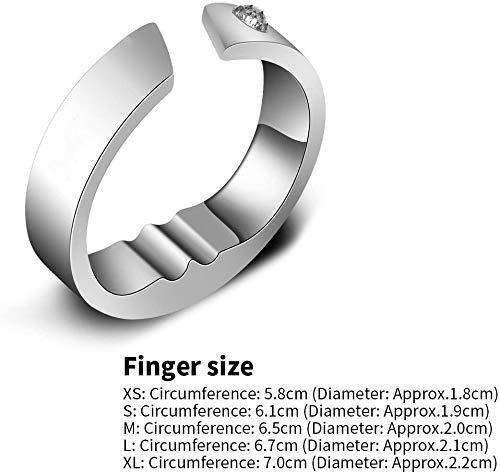 ZJchao Anti snoring Rings for Men Prevent Snoring Ring, Anti Snoring Acupressure Anti Snoring Ring Sleeping Breath First Aid Acupressure Treatment Snore Device