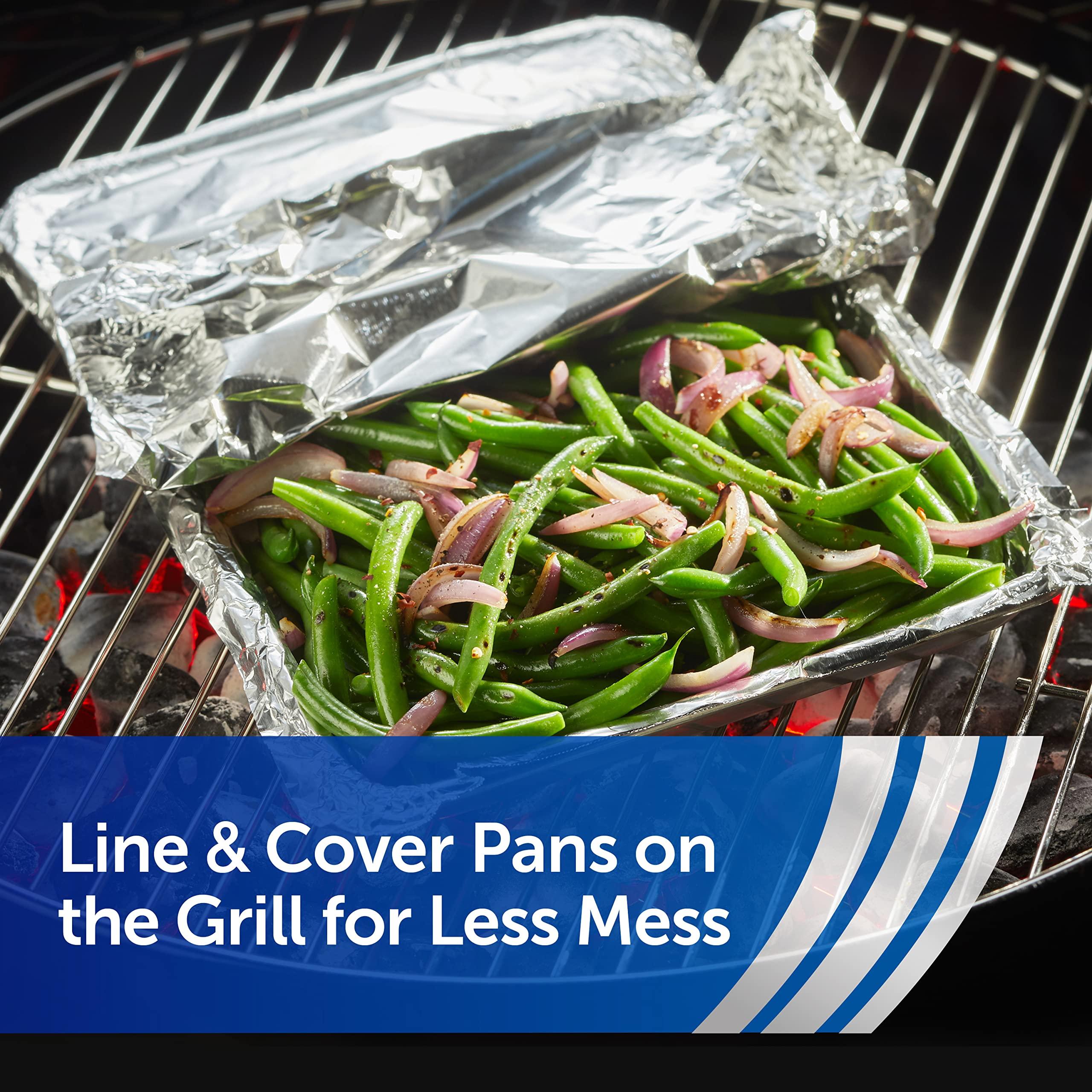 Reynolds Reynolds Wrap Recycled Aluminum Foil Roll, Made from 100% Recycled Materials, With Secure Easy Open and Close Tab, 200 Sq. Ft.