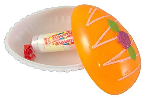 Bee International Dessert Shop Smarties Filled Plastic Easter Eggs, 2.1 Ounce, 12 Count