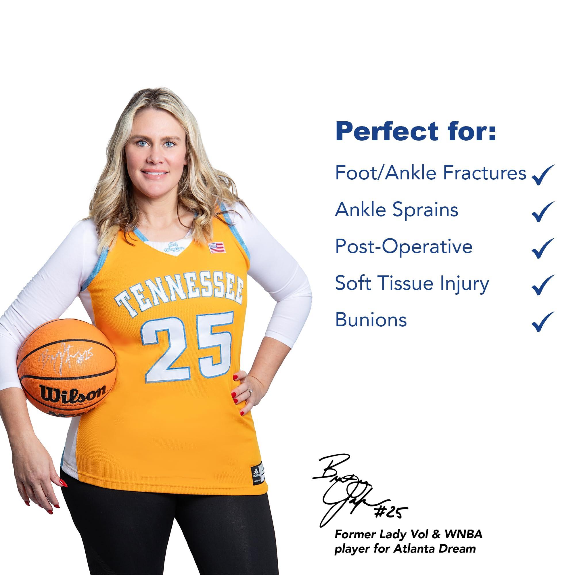 Brace Direct Brace Direct Childrens Pediatric Walker Fracture Boot for Kids Broken Toe or Foot, Left or Right Foot, Lightweight Padded Support Cam Boot for Foot Injury