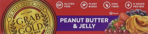 Grab The Gold Grab The Gold Gluten Free Snack Bar, Peanut Butter & Jelly, 12 Count
