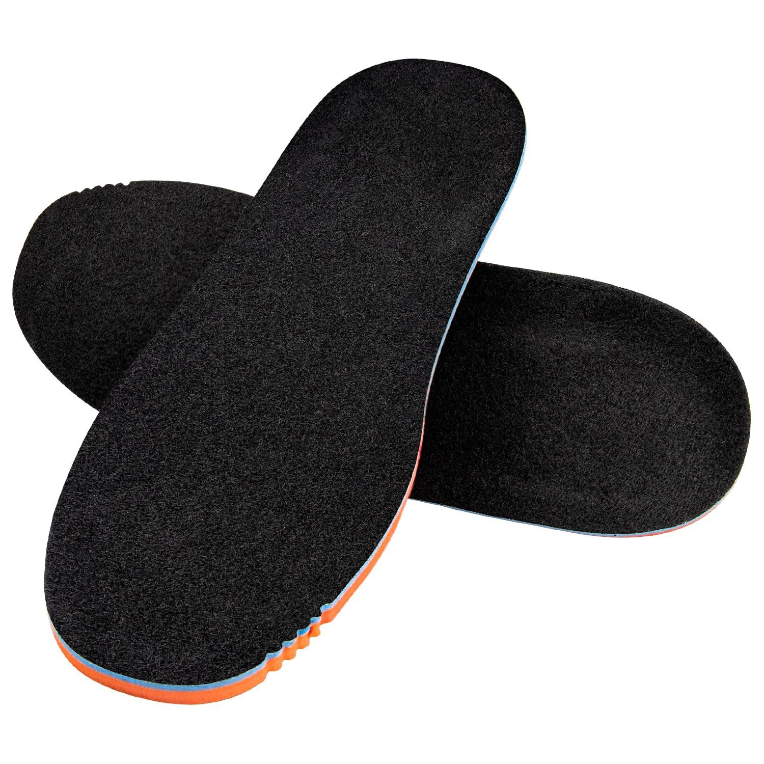 Endoto Replacement Insoles for Timberland Pro Men and Women Boot Shoes, Footwear Inserts Comfort & Foot Pain Relief(Size:Women5.5-EU36)