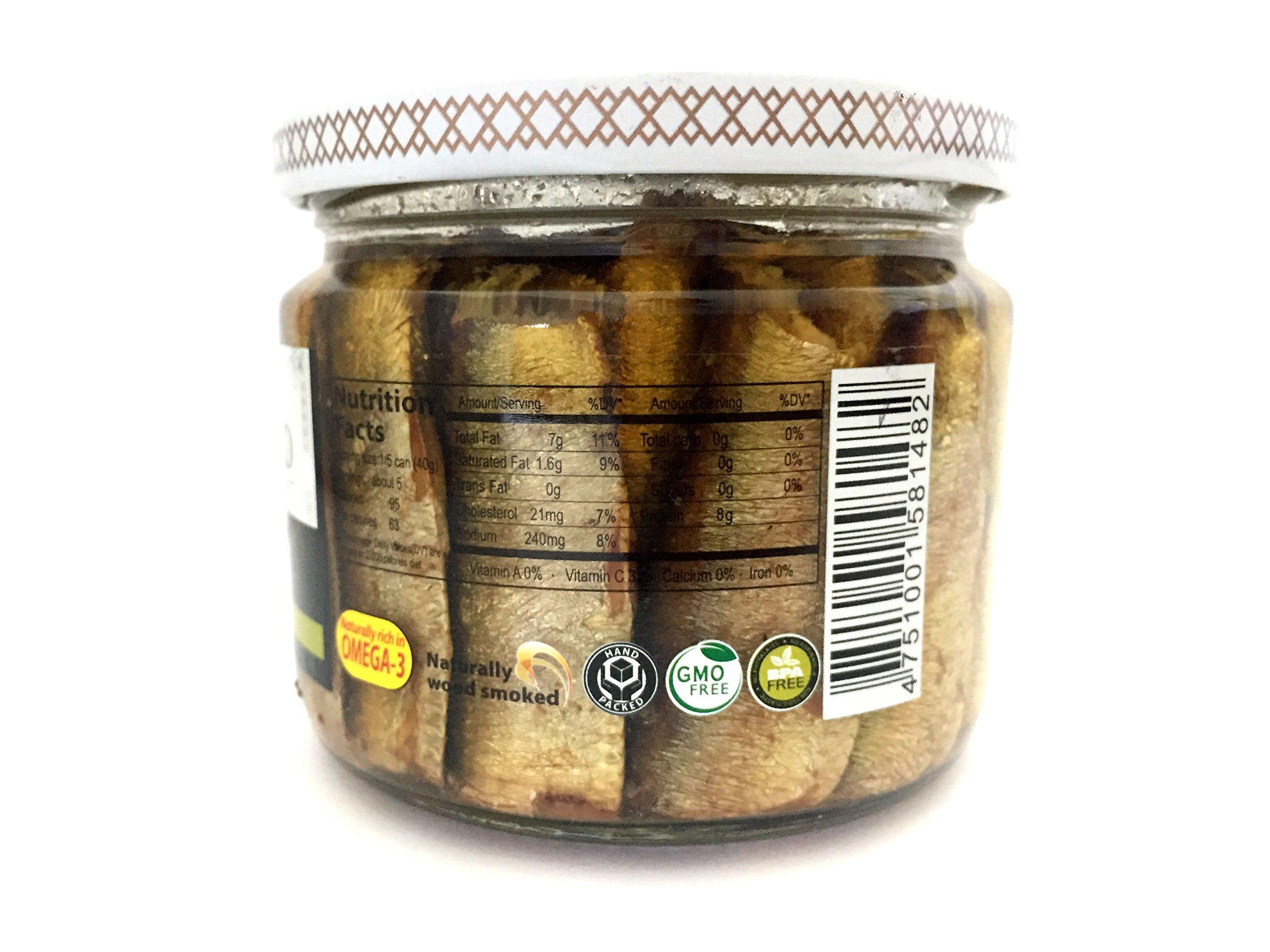 Riga Gold Riga Gold Smoked Sprats in Olive Oil, 270g - Wild Caught