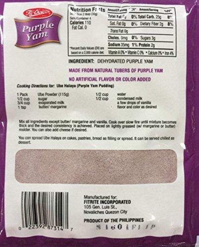 Fil Choice Brand 4.06oz Fil Choice Brand Powdered Purple Yam (One Bag Per Order)