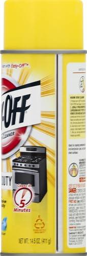 Easy Off Easy Off Heavy Duty Oven Cleaner, Regular Scent 14.5 oz Can (Pack of 2)