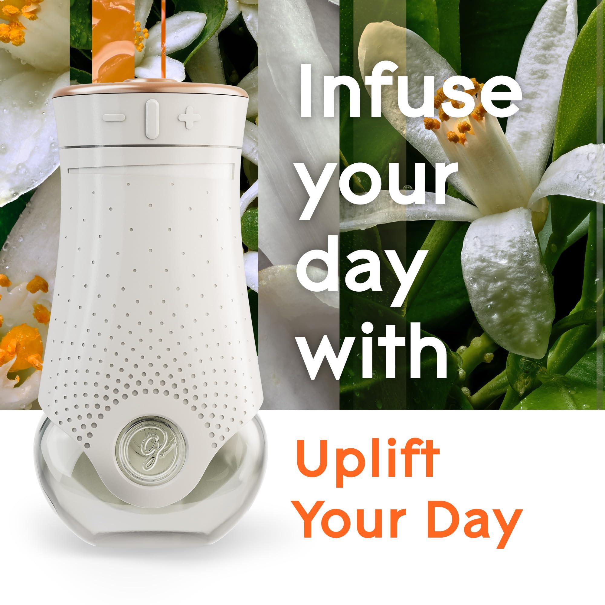 Glade Glade Aromatherapy PlugIns Refills Air Freshener, Scented and Essential Oils for Home and Bathroom, Uplift Your Day Scent, 1.34 Fl Oz, 2 Count